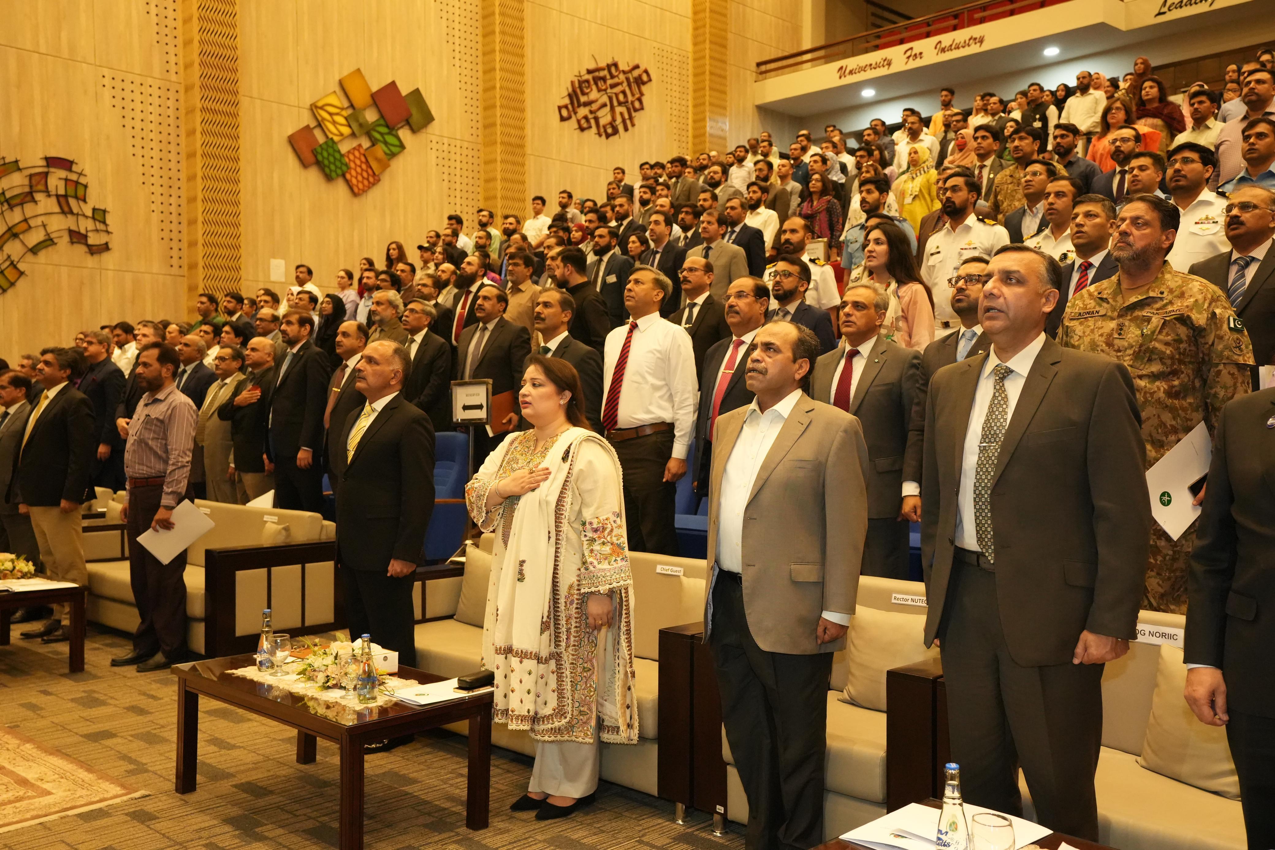 13-06-2024, NDMA is holding a Seminar on ‘Disaster Resilient Pakistan’ reflecting national capabilities, Preparedness & Adaptive measures for Disasters today at NUTECH